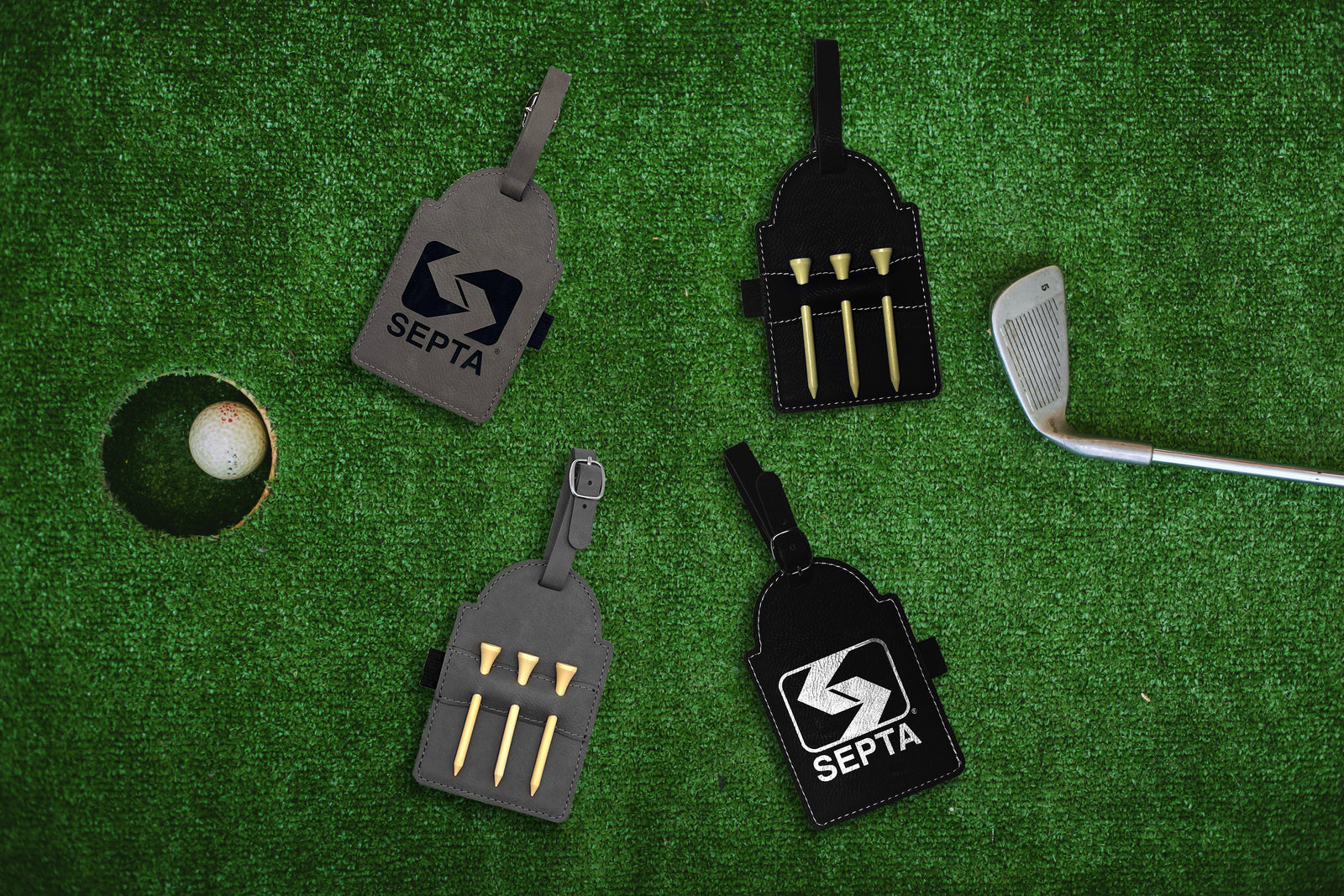 Leatherette Tee Holder