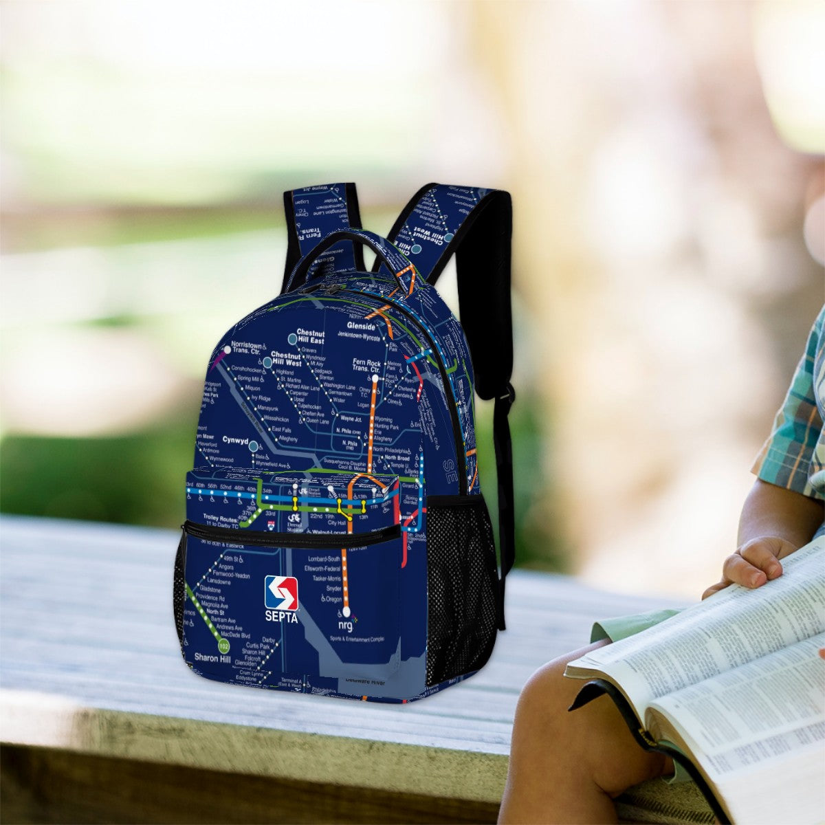 Rail Map Backpack