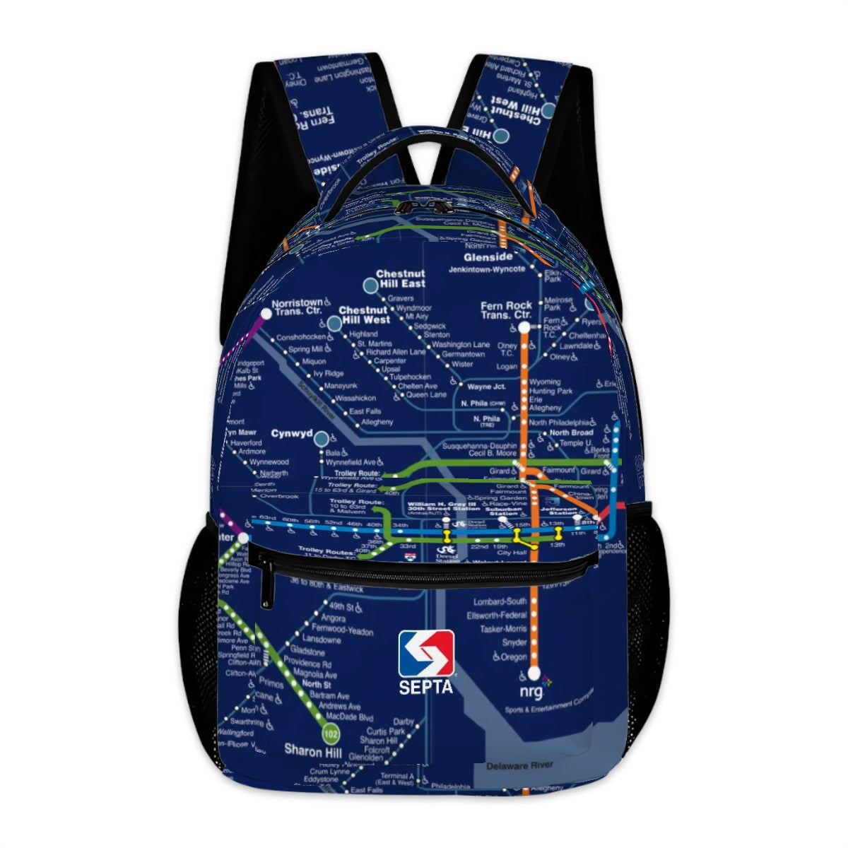 Rail Map Backpack