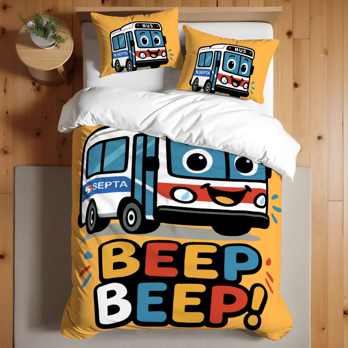 Sammy The Sprout Shuttle Duvet (Twin)