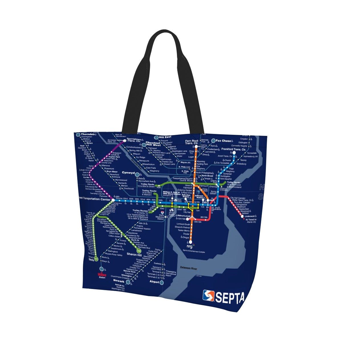 Rail Map Tote