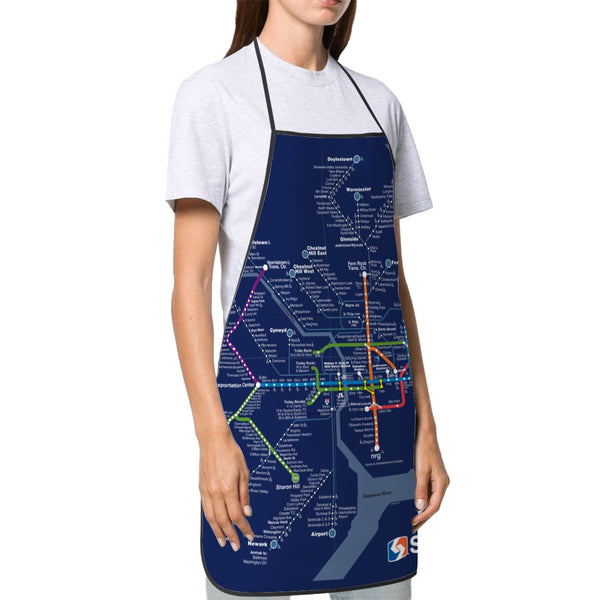 Rail Map Apron - The SEPTA Store