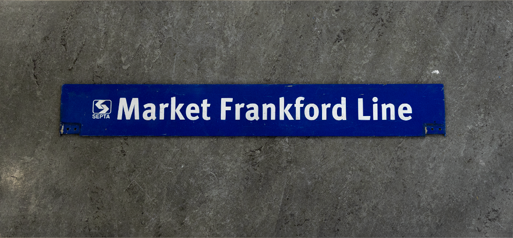 Market Frankford- Metal Double Sided (Decommissioned)