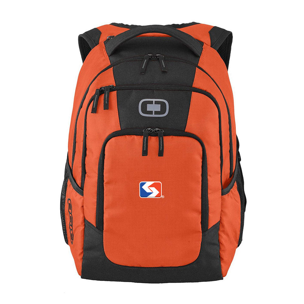 OGIO Orange Emblem Backpack