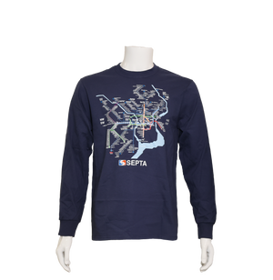 Rail Map T-Shirt (Long Sleeve)