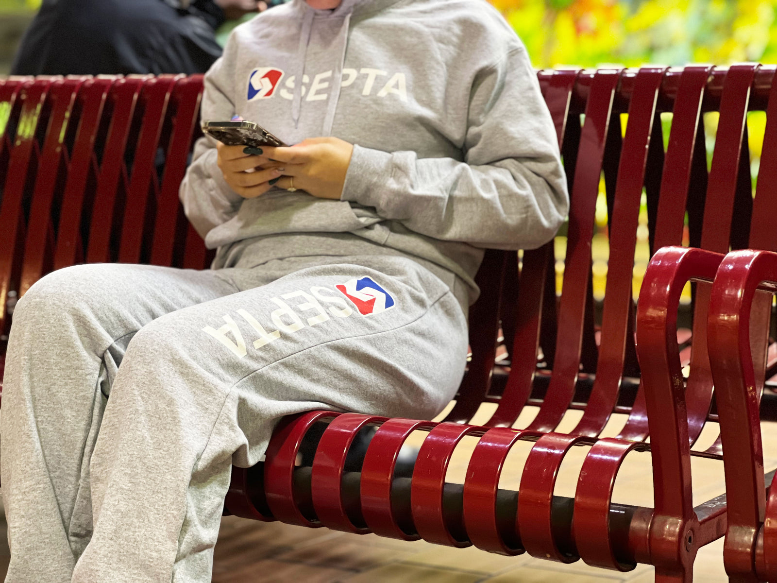 Large Print Logo Hoodie