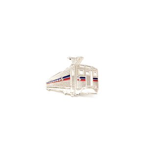 Lapel Pin: SEPTA Silverliner IV