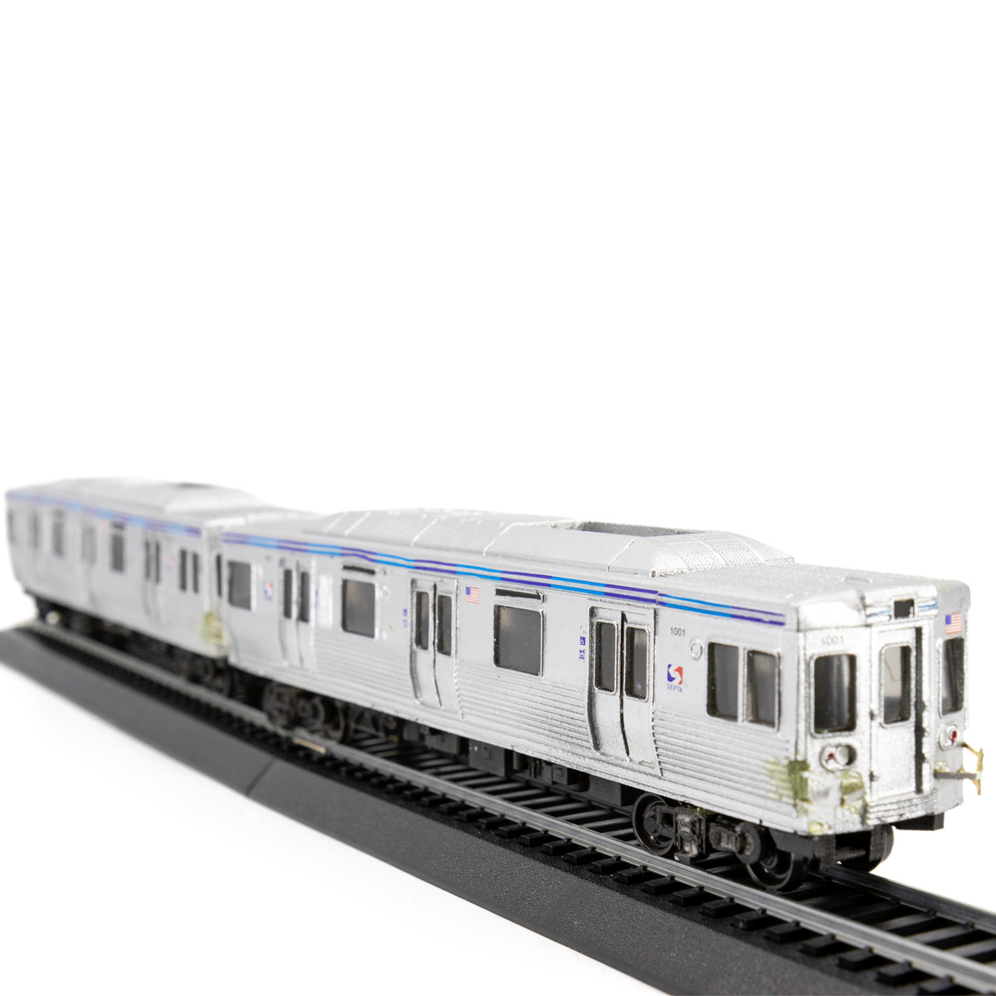 A line sale model trains