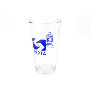 SEPTA Regional Rail Pint Glass