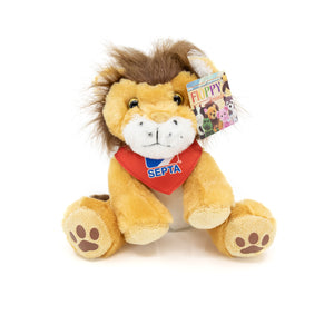 Lion with Logo Bandana