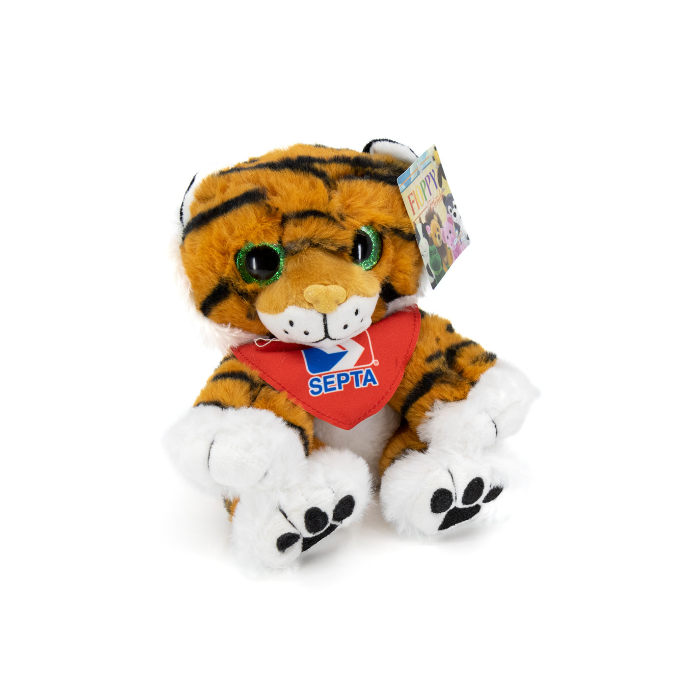Tiger with Logo Bandana