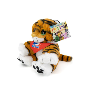 Tiger with Logo Bandana