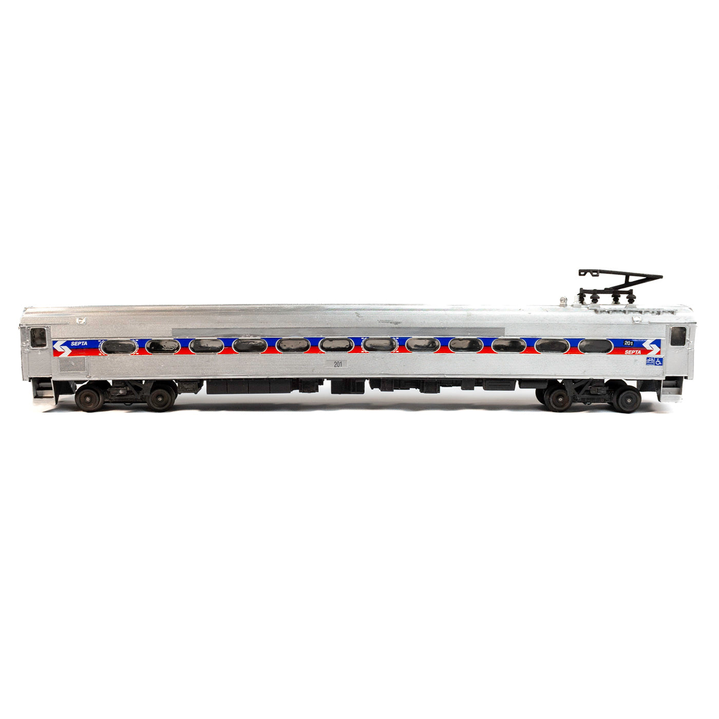 SEPTA Silverliner II O-Scale Handcrafted Display Model Train