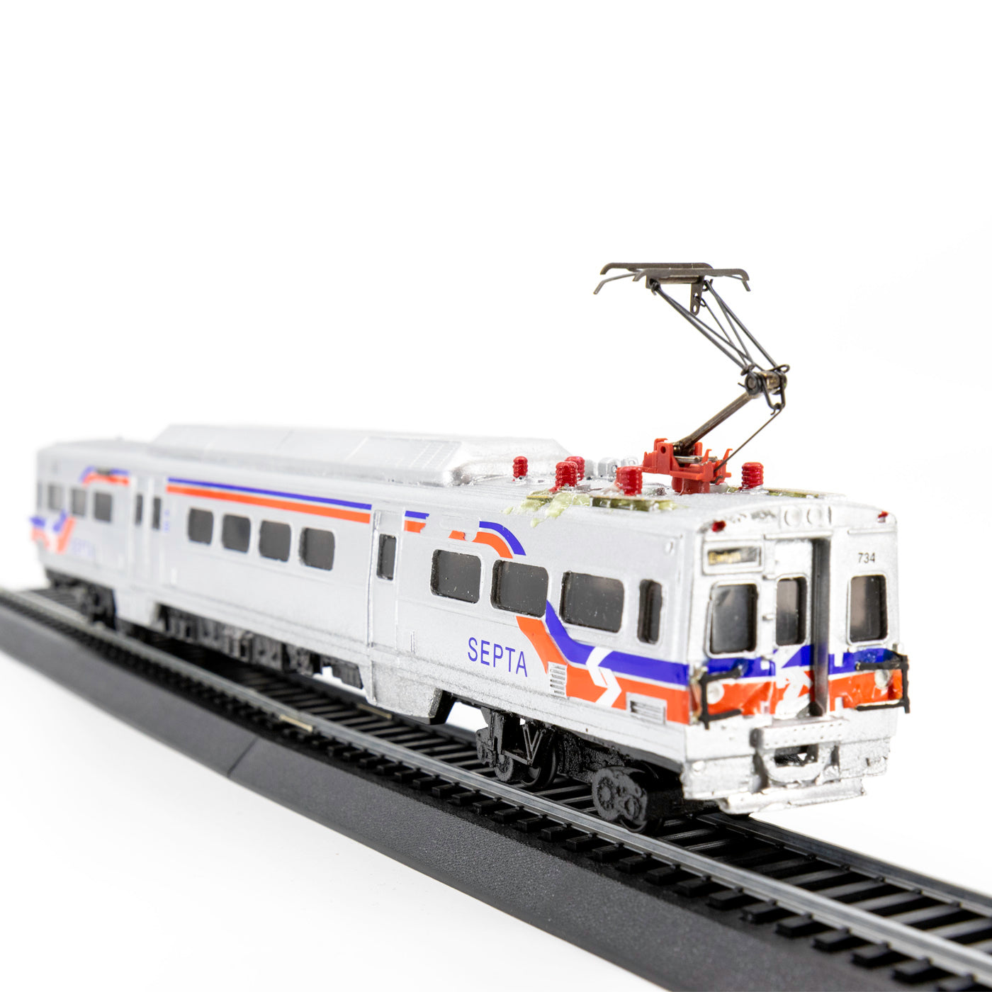 A line model trains online