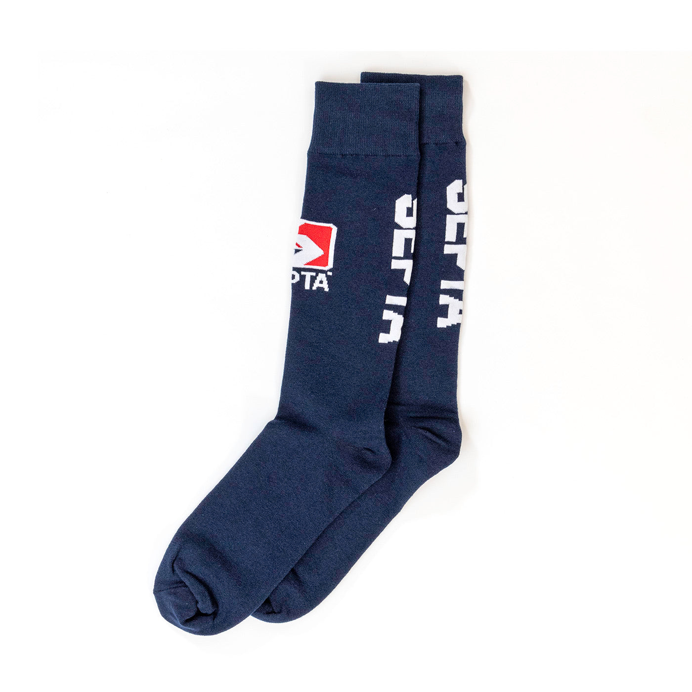 Stacked Logo Knee High Sock