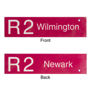 Limited Edition Retired Regional Rail Signs
