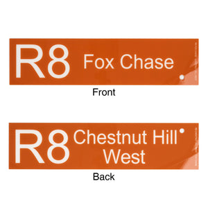 Limited Edition Retired Regional Rail Signs